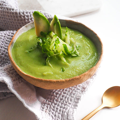 Les recettes de Faustine : Gaspacho hydratant avocat/concombre