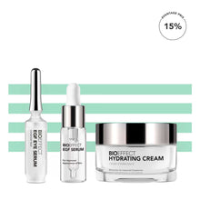 Charger l'image dans la galerie, Routien Prévention de BIOEFFECT avec -15% : Sérum EGF 15 ml, Sérum Contour es Yeux 6 ml et Crème Hydratante 50 ml
