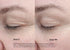Comparaison du contour des yeux aux jours 1 et 90 d’une étude clinique sur le Sérum EGF Yeux BIOEFFECT.